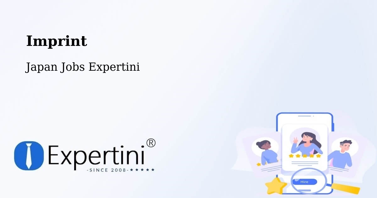 Imprint – Kisarazu - Japan Jobs Expertini